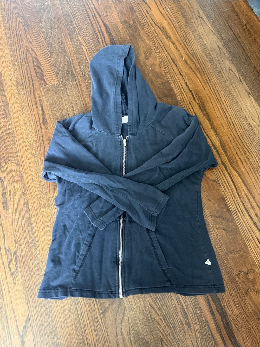 XOXO black/dark grey Zip-Front Hoodie